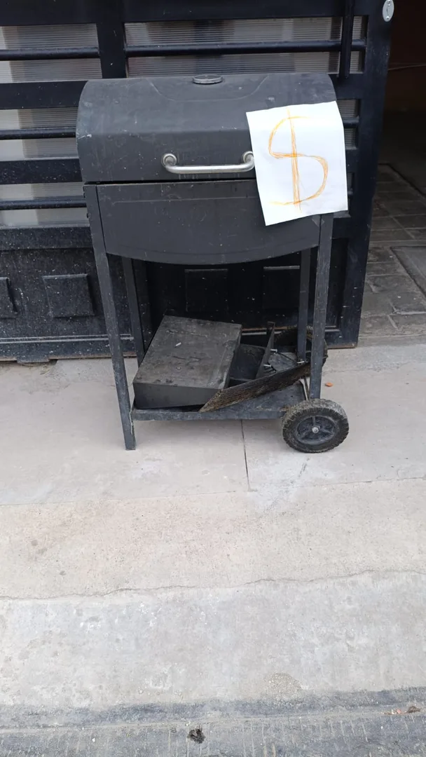 Asador en perfecto estado