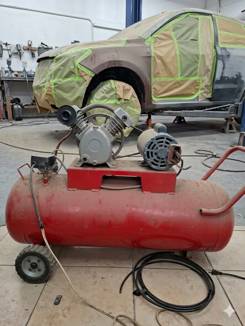 Compresor de aire 1 1/2 hp a 110v